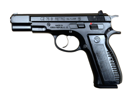 CZ 75B Retro 9x19mm Luger 17r Black Polycoat 01