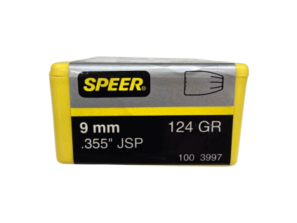 9mm JSP 124gr #3997