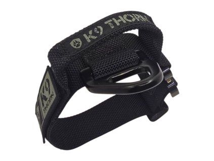 K9 obojok Cobra Bravo s rukov. Čierny 1
