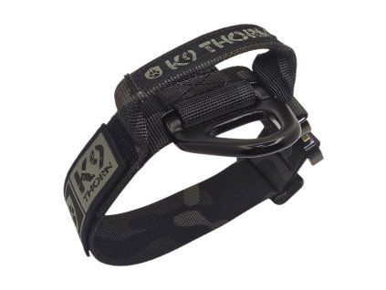 K9 obojok Cobra Bravo s rukov. Black Camo 1