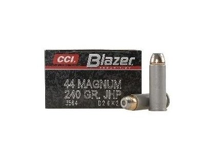 CCI .44Rem.Mag. JHP 15,55g./240gr. Blazer, hliník.nábojnica, Kat.:3564