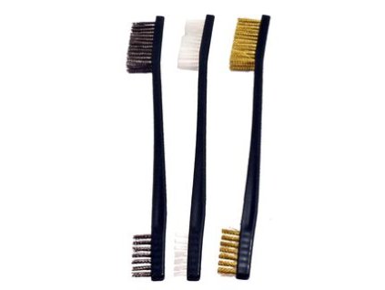 DAA - Set 3 čistiacich kefiek (Nylon/Mosadz/Oceľ)
