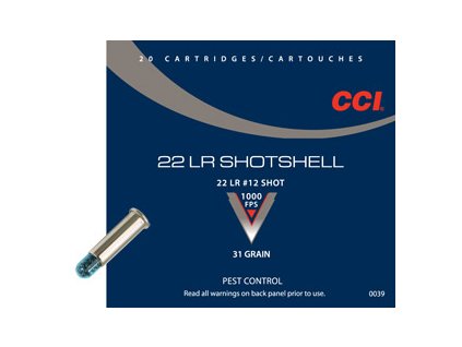 CCI .22 EX LR Shotshell 31grs., Art: 5039 - brokové /20ks/