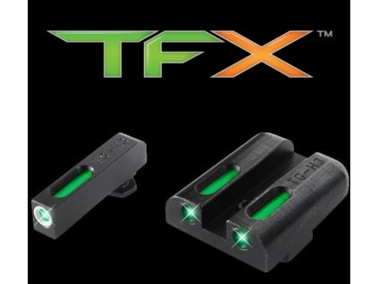 Truglo Mieridlá na G17/19, Tritium/Fiber Optic/Xtreme - TFX, TG13GL1A