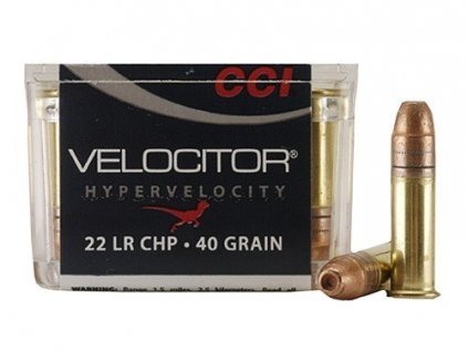 CCI .22LR Velocitor CP HP 2,59g./40gr. Hypervelocity /50ks/ Art.: 0047