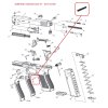 Glock ND 1774 Kolík bloku vyhadzovača SF Gen4 menší