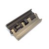 HK ND - Adaptér na nožičky "Harris" na weaver lištu Green/Brown 236614