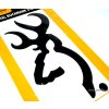Browning D - Nálepka "3D Buckmark 6" - Black", Art.: 3922019916