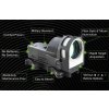 Meprolight Mepro M21, D/N Self-Iluminated Reflex Sight - 4.3 Bullseye