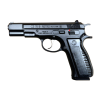 CZ 75B Retro 9x19mm Luger 17r Black Polycoat 01