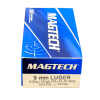 Magtech 9mmLuger FMJ FLAT 9 52g 147grs Subsonic 9G 02