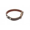 Obojok na psa 21 kožený, celková dĺžka 45cm /DU (S-45cm)