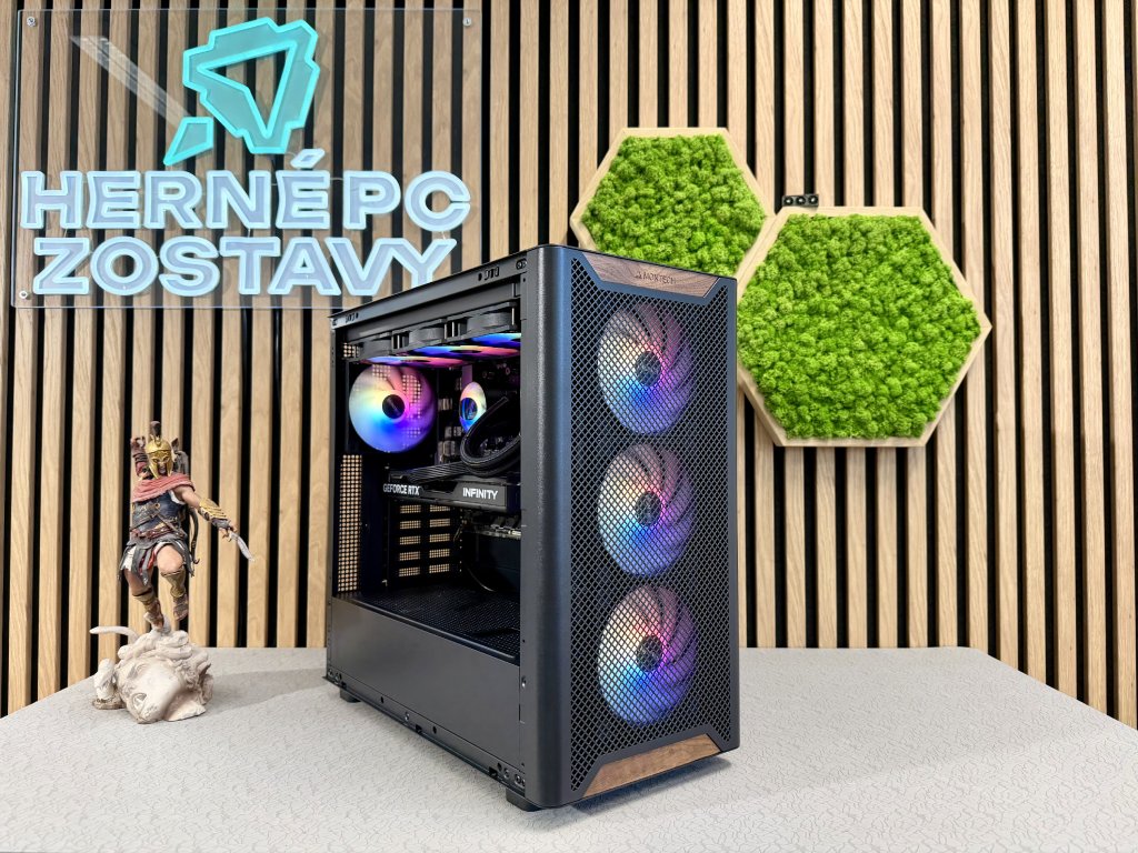 Ryzen 7 8700F•RTX 5060 8GB•32GB RAM•2TB SSD•700W - HernePCZostavy