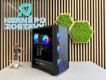 Intel i5 14400F•RTX 5060 8GB•32GB RAM•1TB SSD•600W - Herný PC