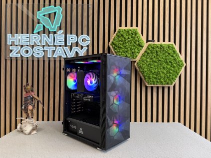 Intel i5 14400F•RTX 3050 8GB•16GB DDR5•1TB SSD•600W - Herný PC