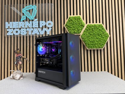 Ryzen 5 7600x•RTX 5060 8GB•32GB RAM•1TB SSD•600W - Herný PC