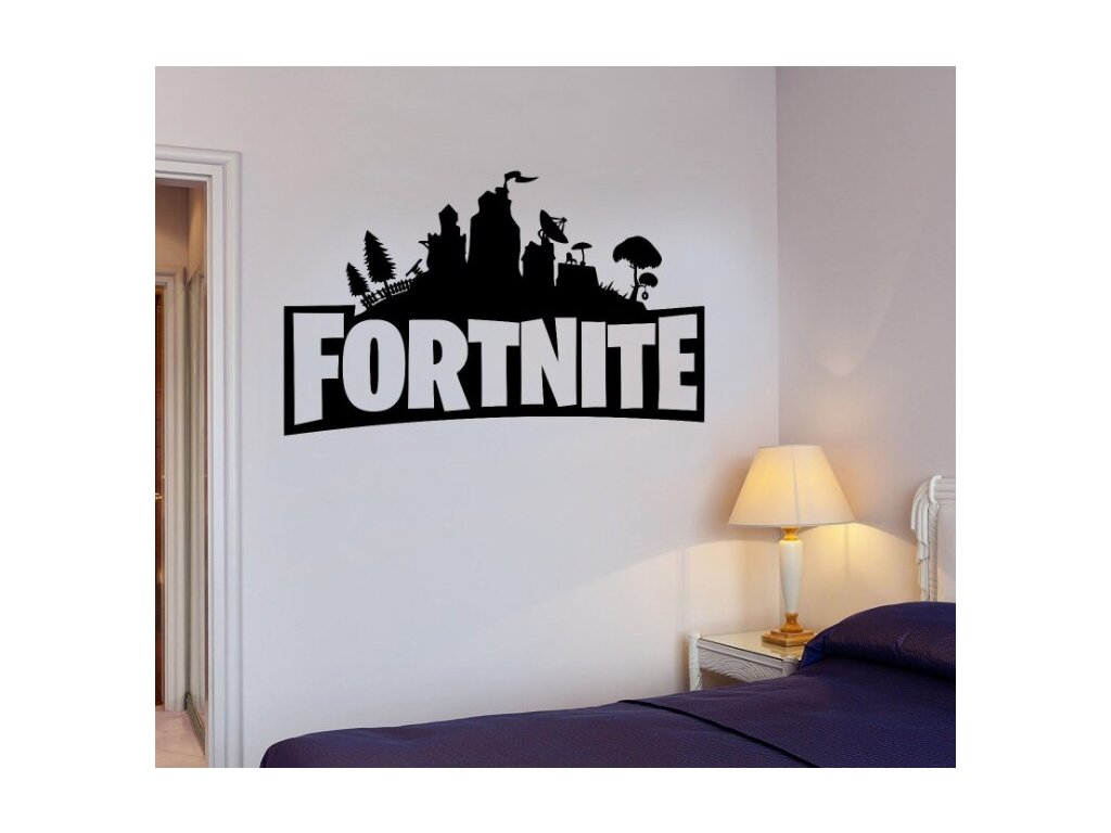 variantimage0Wall Stickers Fortnites Anime Game Figure Sticker Fortress Night Decals Art Kid Room Posters Boy Door