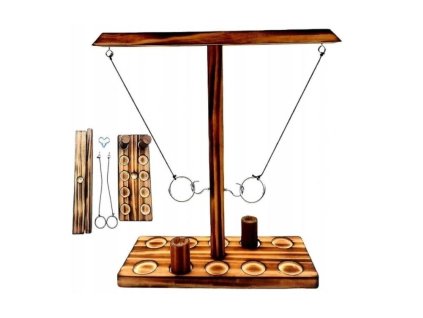 0098535 hra pro deti i dospele hod krouzek na hacek