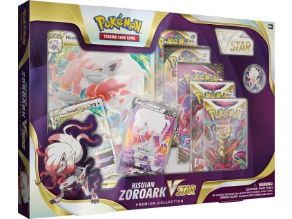 Pokémon TCG: Hisuian Zoroark VSTAR Premium Collection