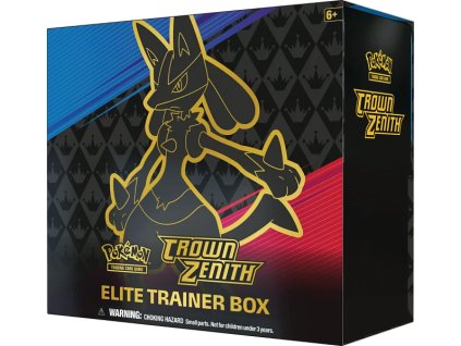 Pokémon TCG: Crown Zenith - Lucario Elite Trainer Box