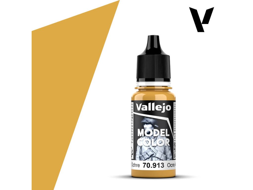 Barva Vallejo Model Color 70913 Yellow Ochre