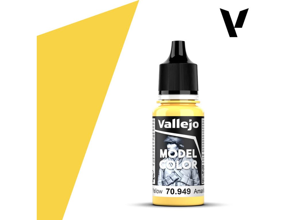 Barva Vallejo Model Color 70949 Light Yellow