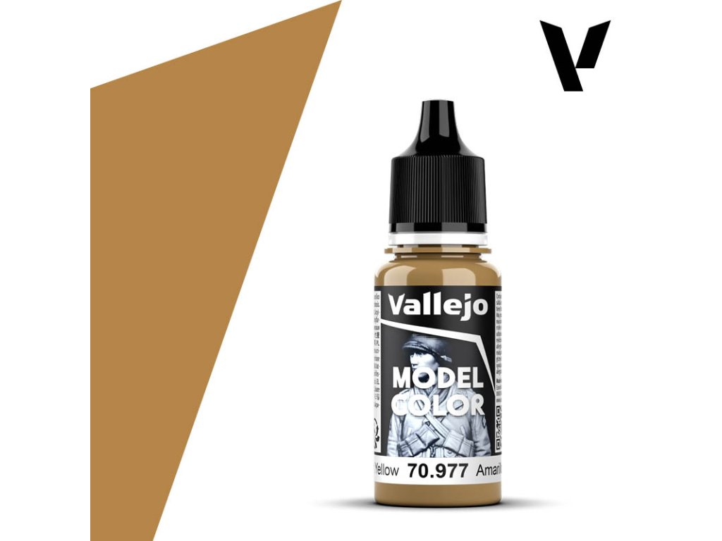 Barva Vallejo Model Color 70977 Desert Yellow