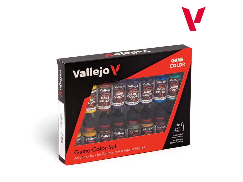 Vallejo Game Color Set (BA) 72298 Advanced