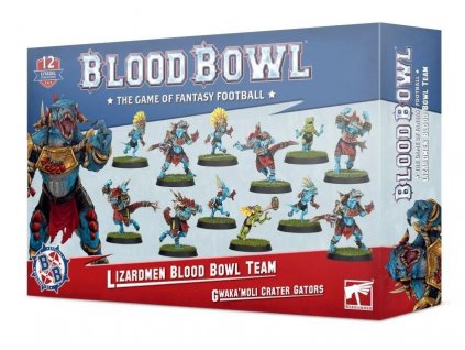 Lizardmen Blood Bowl Team – Gwaka'moli Crater Gators