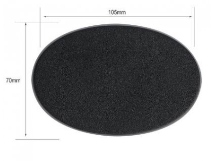 Citadel 105x70mm Oval Base