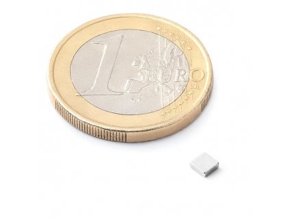 Neodymový kvádrový magnet 3x3x1 mm (1ks)