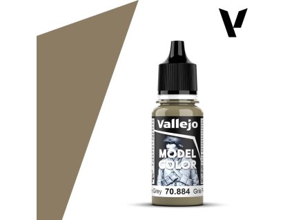 Barva Vallejo Model Color 70884 Stone Grey