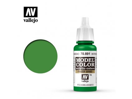 Barva Vallejo Model Color 70891 Intermediate Green (17ml)