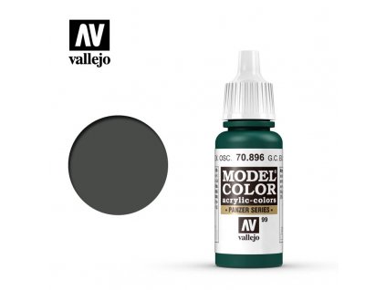 Barva Vallejo Model Color 70896 Ger.Cam.Extra Dark Green (17ml)