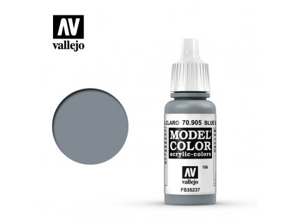 Barva Vallejo Model Color 70905 Blue Grey Pale (17ml)