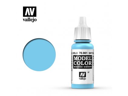 Barva Vallejo Model Color 70961 Sky Blue (17ml)