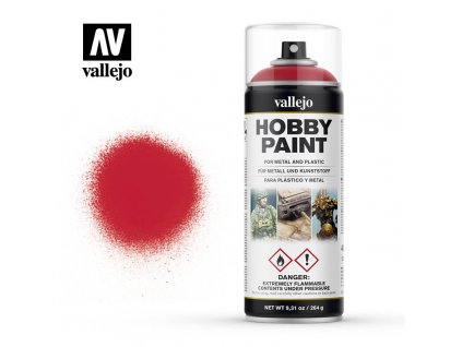 Vallejo Hobby Spray Paint 28023 Bloody Red