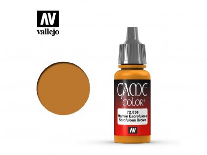 Vallejo Game Color 72038 Scrofulous Brown