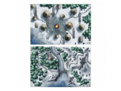 Dungeons & Dragons: Icewind Dale: Map Set (2x 20"x30")