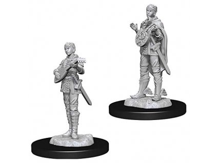 D&D Nolzur's Marvelous Miniatures - Female Half Elf Bard