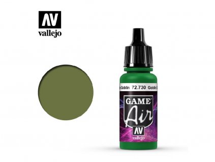 Barva Vallejo Game Air 72730 Goblin Green (17ml)