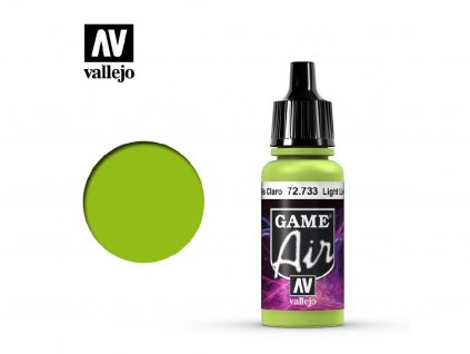 Barva Vallejo Game Air 72733 Light Livery Green (17ml)
