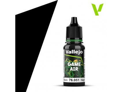 Vallejo Game Air 76051 Black (18ml)