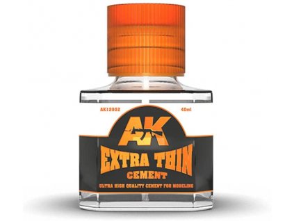 AK12002 EXTRA THIN CEMENT (40ml)