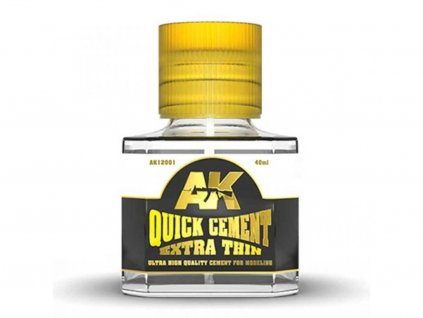 AK12001 QUICK CEMENT EXTRA THIN (40ml)