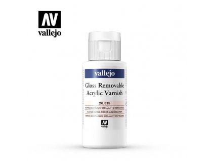 Vallejo 26515 Artist Removable Varnish Gloss (60ml)