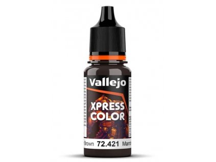 Barva Vallejo Game Xpress Color 72421 Copper Brown (18ml)