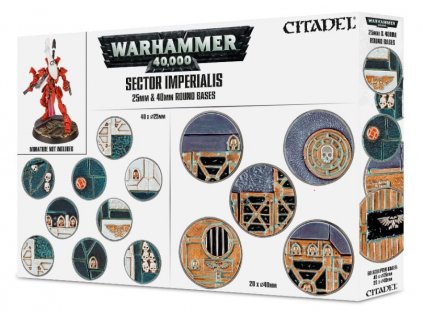 Sector Imperialis 25 & 40mm Round Bases