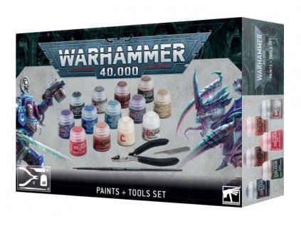 Warhammer 40,000: Paints + Tools Set