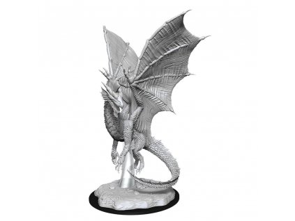 D&D Nolzur's Marvelous Miniatures - Young Silver Dragon